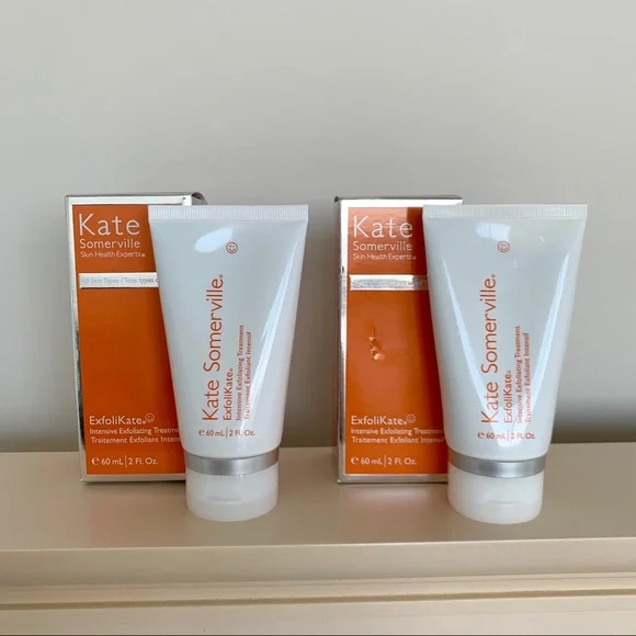 🆕 2 Kate Somerville ExfoliKate Intensive Exfoliating Treatments - Picture 2 of 5